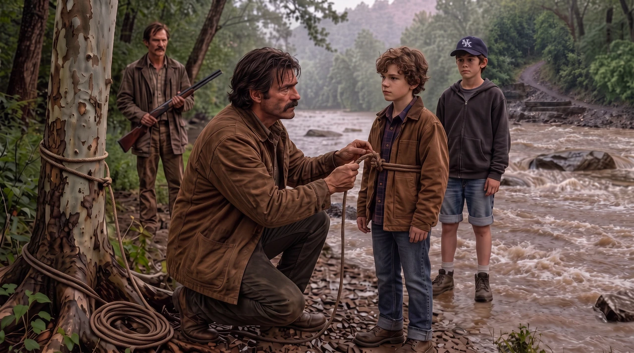 Scene from “Water-Walk” in Chapter 22 of The Weight of a Second.